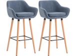 Set Di 2 Eleganti Sgabelli Da Bar - Sgabelli Da Bar - Ore Di Comodità Di Seduta