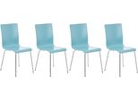 Set Di Quattro Sedie Per Visitatori - Sedie Da Conferenza - Comfort Ergonomico