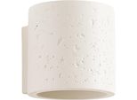 Lampada Da Parete Orbis Cemento Beige 1Xg9 8W Calcestruzzo 10X12X10Cm Sollux Lighting