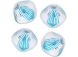 6Pcs Lavatrice Capelli Rimozione Lanugine Lavanderia Palla Vestiti Pulizia Palla Strumento Blubianco
