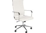 Sedia Ergonomica Per Ufficio - Sedia Da Ufficio - Elevato Comfort Di Seduta, Regolabile In Continuo | Colore: Bianco