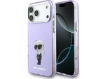 Etui Karl Lagerfeld Iml Aquarelle Karl & Choupette & Logo Magsafe Do Iphone 17 Pro Max Fioletowy
