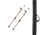Succebuy Supporto A Una Mano, Set Di 2, Supporto Per Soffitto 116-290 Cm, Supporto Telescopico In Acciaio, Supporto Di Montaggio Con Portata Di 70 Kg Per Il Montaggio Di Armadi, Il Sollevamento Di Cartongesso E Il Fissaggio Di Carichi