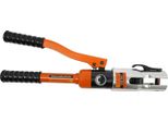 Pinze Idrauliche Per Pressatura 10 T - Utensile Per Pressatura Di Tubi - Ganasce Per Pressatura V12-V28 - Per Tubi Di Rame - Riparazione Di Tubi - Arancione