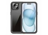 Imoshion Custodia Impermeabile 360 Per Apple Iphone 15 - Nero