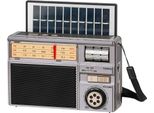 Kruger&Matz KM0831 Radio Analogica Solare Am/Fm/Sw, 3,7 V; 1200 Mah, Grigio