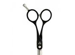 Braciere Da Parrucchiere , Forbici Per Sfoltire I Capelli , Nero Simmetrico 28T 5,5' Artero