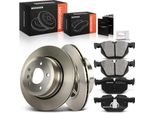 Frankberg 2X Dischi Freno 4X Pastiglie Freno Asse Posteriore Per Bmw Serie 5 E60 Serie 5 Touring E61 3.0L 2.5L 2004-2010