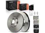 Frankberg 2X Dischi Freno 4X Pastiglie Freno Asse Anteriore Per Bmw Serie 5 6 Gran Turismo Serie 7 8 8 Gran