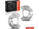 Frankberg 2X Piastra Di Ancoraggio Disco Freno Asse Anteriore Entrambi I Lati Per Bmw E70 M50D F15 F85 Sdrive25D E71 E72