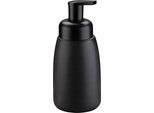 Dispenser Per Sapone Albano Nero 350 Ml - Ceramica, Design Opaco