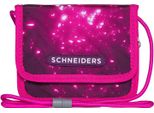 Schneiders Borsello Da Collo Portafoglio Neck Pouch Berry Cosmos Mirtillo