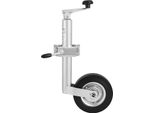Succebuy Ruota Jockey Con Capacità Di Carico Fino A 150 Kg, Regolabile In Altezza Da 550 A 780 Mm, Dotata Di Ruota Singola E Impugnatura Ergonomica, Ideale Per Rimorchi, Roulotte E Imbarcazioni