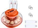 Succebuy Incubatrice Completamente Automatica Per 12 Uova, Incubatrice Con Giratore Di Uova, Controllo Della Temperatura E Dell'umidità, Adatta Per La Cova Di Pulcini, Anatre, Oche E Quaglie
