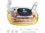 Succebuy Incubatrice Completamente Automatica Per 24 Uova, Con Girauova, Controllo Della Temperatura E Dell'umidità, Adatta Per La Cova Di Pulcini, Anatre, Oche E Quaglie