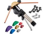 Succebuy Curvatubi Idraulico, 6-22 Mm, Curvatubi Con Funzione Avanti E Indietro, Adatto Per Impianti Hvac, Include 7 Ganasce Colorate In Lega Di Alluminio, Ideale Per Impianti Di Climatizzazione, Refrigerazione E Riparazioni Di Veicoli