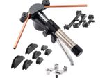 Succebuy Curvatubi Idraulico, 6-22 Mm, Set Di Utensili Per Curvatura In Avanti/Indietro Per Applicazioni Hvac, Con 7 Ganasce Di Curvatura In Lega Di Alluminio, Adatto Per Impianti Di Climatizzazione, Refrigerazione E Manutenzione Di Veicoli
