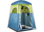 Tenda Doccia Succebuy Con 1 Vano E Sacco Doccia, Tenda Wc (1676X1676X2184 Mm) Tenda Spogliatoio Incl. Picchetti, Corde, Borsa Per Il Trasporto E Aste Di Sostegno, In Tessuto Oxford 150D Per Campeggio, Spiaggia, Pesca, Verde