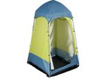 Tenda Doccia Succebuy Con 1 Vano, Tenda Wc (1397X1397X2184 Mm) Tenda Spogliatoio Incl. Picchetti, Corde, Borsa Per Il Trasporto E Asta In Acciaio, In Tessuto Oxford 200D Per Campeggio, Spiaggia E Pesca, Colore Verde