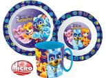 Set Di Stoviglie Mighty Pups, Set In Microplastica Con Tazza Da 350 Ml