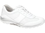 Gabor Rollingsoft Scarpe Da Donna - Comode Scarpe Da Ginnastica Stringate Bianche Per Il Tempo Libero Nuovo