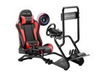Gtplayer Simulator Cockpit, Supporto Per Volante Da Simulatore Di Guida Con Altoparlanti Stereo 3D, Supporto Per Monitor, Supporto Regolabile Per Volante, Supporto Per Leva Del Cambio