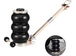 Succebuy Cric Pneumatico 3 T Con 6 Tubi In Acciaio E Impugnatura Regolabile, Altezza Di Sollevamento 140-450 Mm, Sollevamento Rapido, Cric Pneumatico Per Auto, Suv E Pick-Up