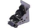 4 Pezzi Cerniere Per Gambe Di Tavoli Pieghevoli - Cerniera Per Mobili - Autobloccante 0-90° - Portata 200 Kg - Acciaio Laminato A Freddo - 5×6,3×6,8 Cm - Nero