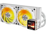 DE240 Raffreddamento Ad Acqua Cpu Radiatore Da 240 Mm Bianco