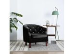 Maison Exclusive - Poltrona Nera In Velluto