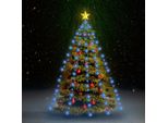 Maison Exclusive - Rete Di Luce Per Albero Di Natale 210 Led Blu 210 Cm