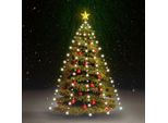 Maison Exclusive - Rete Di Luce Per Albero Di Natale 150 Led Bianco Freddo 150 Cm
