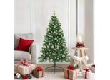 Maison Exclusive - Albero Di Natale Artificiale Preilluminato Verde 150 Cm Pvc