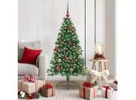 Maison Exclusive - Albero Di Natale Artificiale Preilluminato Verde 150 Cm Pvc