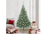 Maison Exclusive - Albero Di Natale Artificiale Preilluminato Verde 210 Cm Pvc
