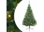 Maison Exclusive - Albero Di Natale Artificiale Preilluminato Verde 240 Cm Pvc