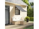 Maison Exclusive - Tenda Da Sole Retrattile Antracite 150X150 Cm Tessuto E Acciaio