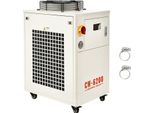 Succebuy Raffreddatore Ad Acqua Industriale, 5 Kw, Sistema Di Raffreddamento Con Compressore, Serbatoio Da 15 Litri, Portata Massima 70 L/Min, Refrigeratore Ad Acqua Per Macchine Per Incisione E Taglio Laser CO2