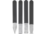 4 Pezzi Di Strumenti Per Scultura In Ceramica, Coltello Da Rifinitura, Modellazione Artistica In Argilla Fatta A Mano, Intaglio