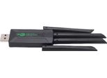 Adattatore Usb Wlan Dual Band, 2,4 G, 5 G Gigabit, Pc Desktop Senza Driver, 1300 Mbit/S, Dongle Di Rete Wireless Con Antenna