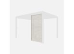 Persiana In Alluminio Da 130Cm Per Pergola A Lamelle Triomphe, Beige
