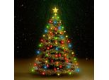 Maison Exclusive - Rete Di Luce Per Albero Di Natale 180 Led Multicolore 180 Cm