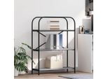 Maison Exclusive - Libreria Sonoma Grigio 80 X 30 X 109 Cm Materiale Ligneo