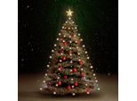 Maison Exclusive - Catena Luminosa Per Albero Di Natale Con 180 Led 180 Cm