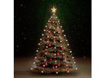 Maison Exclusive - Catena Luminosa Per Albero Di Natale Con 210 Led 210 Cm