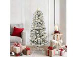 Maison Exclusive - Albero Di Natale Artificiale Pieghevole Verde E Bianco 150 Cm