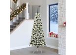 Maison Exclusive - Albero Di Natale Artificiale Pieghevole Verde E Bianco 240 Cm