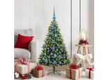 Maison Exclusive - Albero Di Natale Artificiale Fiammato 150 Led Verde 120 Cm