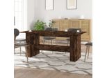 Maison Exclusive - Tavolo Da Pranzo In Rovere Affumicato 180X90X76 Cm Materiale Ligneo