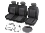 Set 1+2 Coprisedili In Poliestere Per Iveco Daily 2006-2011 Premium Top